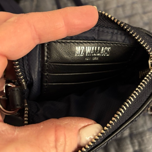 MZ Wallace Micro Crossbody in Navy Camo - Picture 3 of 3
